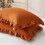 Μαξιλαροθήκες Burnt Orange Τυπικές μαξιλαροθήκες 20x26 ιντσών Χαριτωμένες 1