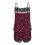 Hjerteblonder pyjamassæt til damer med camisoleshorts (S-2XL) elastisk romantisk 3