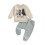 (6-12 Months, Beige) Φθινοπωρινά ρούχα για παντελόνια αλόγου 1