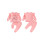 (12-18 Months, Pink) Set drăguț de toamnă western 2