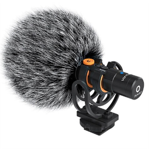 Comica VM10 PRO Camera Shotgun Microphone with Shock Mount, for , Android and DSLR 2