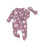 (0-3 Months, Purple) Tutina intera bambina capelli inclusa. 1