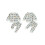 (18-24 Months, White) Conjunto infantil de com cordão. 4