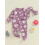 (0-3 Months, Purple) Tutina intera bambina capelli inclusa. 4