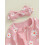 (6-9 Months, Pink) Romper Coisbheart do Banda Ceann 6