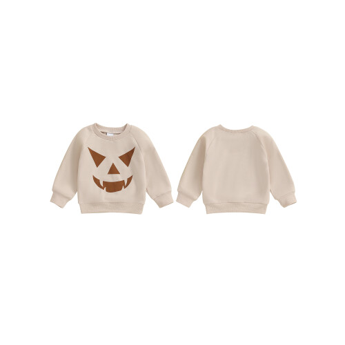 (6-12M, Khaki) Φούτερ για Αγόρια/Κορίτσια Casual Πουλόβερ 1