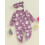 (6-9 Months, Purple) Tutina intera bambina capelli inclusa. 5
