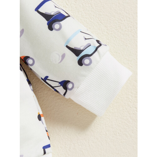 (18-24 Months, White) Conjunto infantil de com cordão. 1