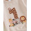 (6-12 Months, Beige) Στολή για πρώτα εκτύπωση ζώων. 10