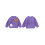 (2-3 Years, Purple) Μωρό πουλόβερ αποκριών, και αγόρια 2