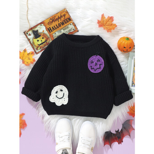 (18-24 Months, Black) Μωρό πουλόβερ αποκριών, και αγόρια 2