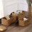 Wicker Storage Bins with Lid, 12.6" Rectangular Woven Organizer Boxes for Home & Office Supplies 4