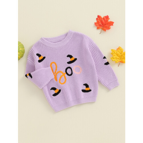 (6-9 Months, Purple) Πουλόβερ νήπια, ρούχα φθινοπωρινές μπλούζες 2