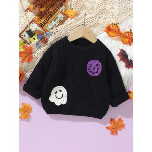 (18-24 Months, Black) Μωρό πουλόβερ αποκριών, και αγόρια 1