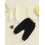 (6-12 Months, Black) Φθινοπωρινά ρούχα νήπια, στρογγυλή λαιμόκοψη 6