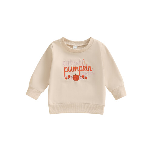 (18-24 Months, Beige) Μικρά αγόρια Halloween O κολοκύθας