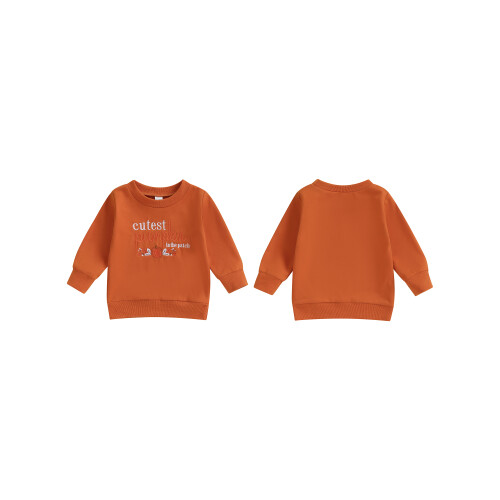 (12-18 Months, Orange) Μικρά αγόρια Halloween O κολοκύθας 1