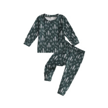 (2-3 Years, Green) Ensembles pyjamas printemps-automne ou arbres.