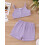 (6-9 Months, Purple) Καλοκαιρινά ρούχα μωρών με λάστιχο. 3