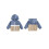 (18-24 Months, Blue) Φούτερ με κουκούλα μωρουδιακά ρούχα 2