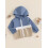 (18-24 Months, Blue) Φούτερ με κουκούλα μωρουδιακά ρούχα 4