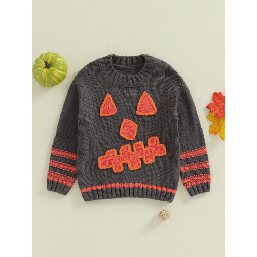 (3-4 Years, Dark Grey) Pulls Halloween pour pour tout-petits 2
