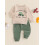 (18-24 Months, Khaki) Φθινοπωρινό σετ για 2 τεμάχια 6