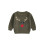 (3-6 Months, Army Green) Χριστουγεννιάτικο Πουλόβερ Ταράνδων Στρογγυλή Λαιμόκοψη 1