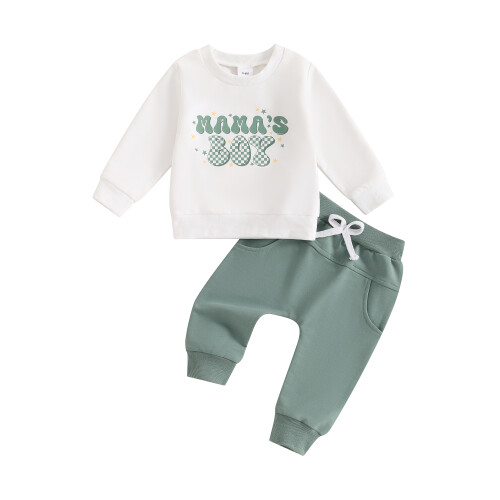 (6-12 Months, Green) Φθινοπωρινή στολή 2 και τσέπες