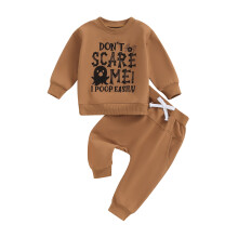 (12-18 Months, Khaki) Seturi de toamnă pantaloni colorați