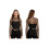 (L, Black) T-shirts longs transparents à bretelles. 2