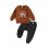 (18-24M, Brown) Σετ φθινοπωρινών ρούχων για νήπια 1