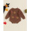 (3-6 Months, Brown) Combinaison pull en pour bébé 4