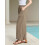 (L, Khaki) Γυναικείο παντελόνι γυμναστικής, με τσέπες 7