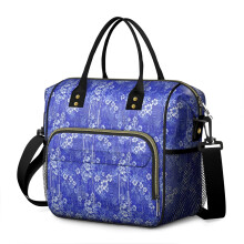 Sac à lunch isotherme à imprimé floral pour femmes – 11 L,