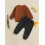 (12-18M, Brown) Σετ φθινοπωρινών ρούχων για νήπια 8