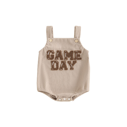 (3-6 Months, Beige) Rompers do Chailíní Éadaí Samhraidh