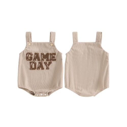 (3-6 Months, Beige) Rompers do Chailíní Éadaí Samhraidh 2