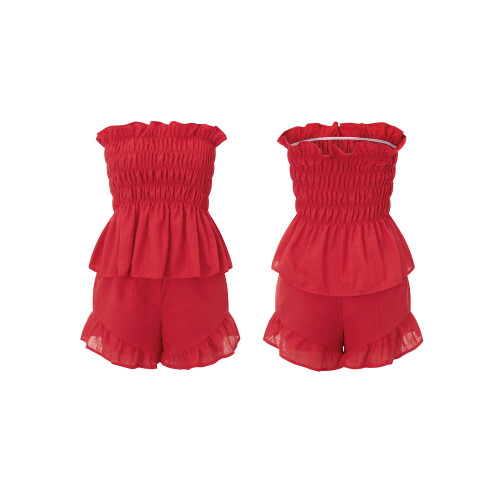 (L, Red) Conjunto de 2 y verano. 1