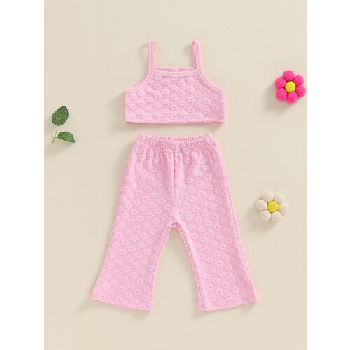 (18-24 Months, Pink) Στολή για κορίτσια, καλοκαιρινά σετ 2