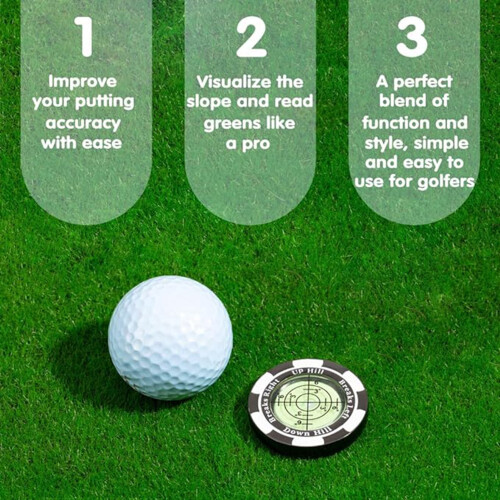 Μαγνητικό Golf Green Reader Υψηλής Ακρίβειας, Συμπαγές Μέγεθος, Ελαφρύ, Φορητό, Βοήθημα 2