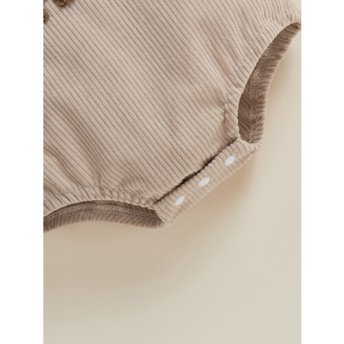 (3-6 Months, Beige) Rompers do Chailíní Éadaí Samhraidh 1