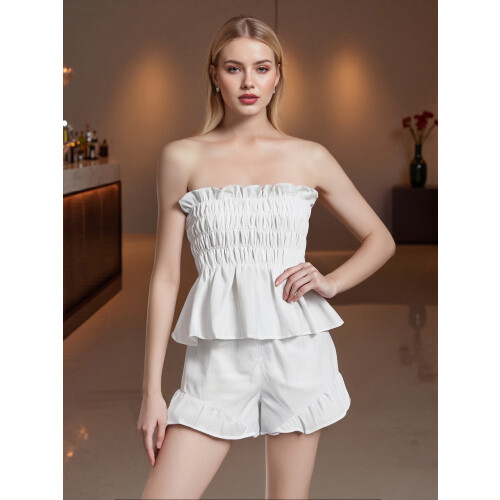 (L, White) Conjunto de 2 y verano. 2