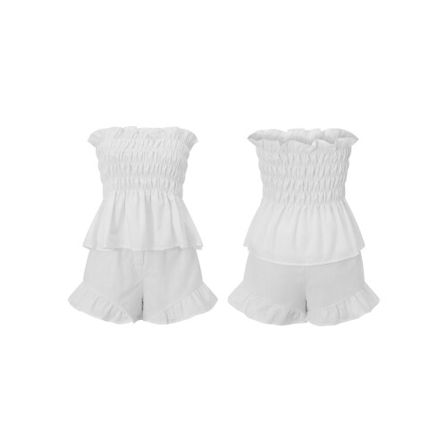 (L, White) Conjunto de 2 y verano. 1