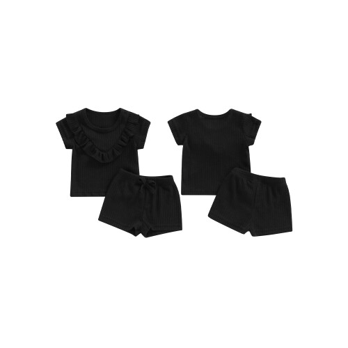 (120, Black) Σετ ρούχων νήπια, 2 τεμάχια 1