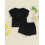 (120, Black) Σετ ρούχων νήπια, 2 τεμάχια 4