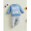 (3-6 Months, Blue) Jesienne ubranka dla dla niemowlaka. 14