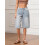 (L, Light Blue) Short en jean les sorties. 4