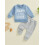 (3-6 Months, Blue) Jesienne ubranka dla dla niemowlaka. 6
