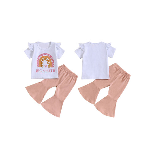 (3-4 Years, Pink) Éadaí Samhraidh do 2 phíosa. 1